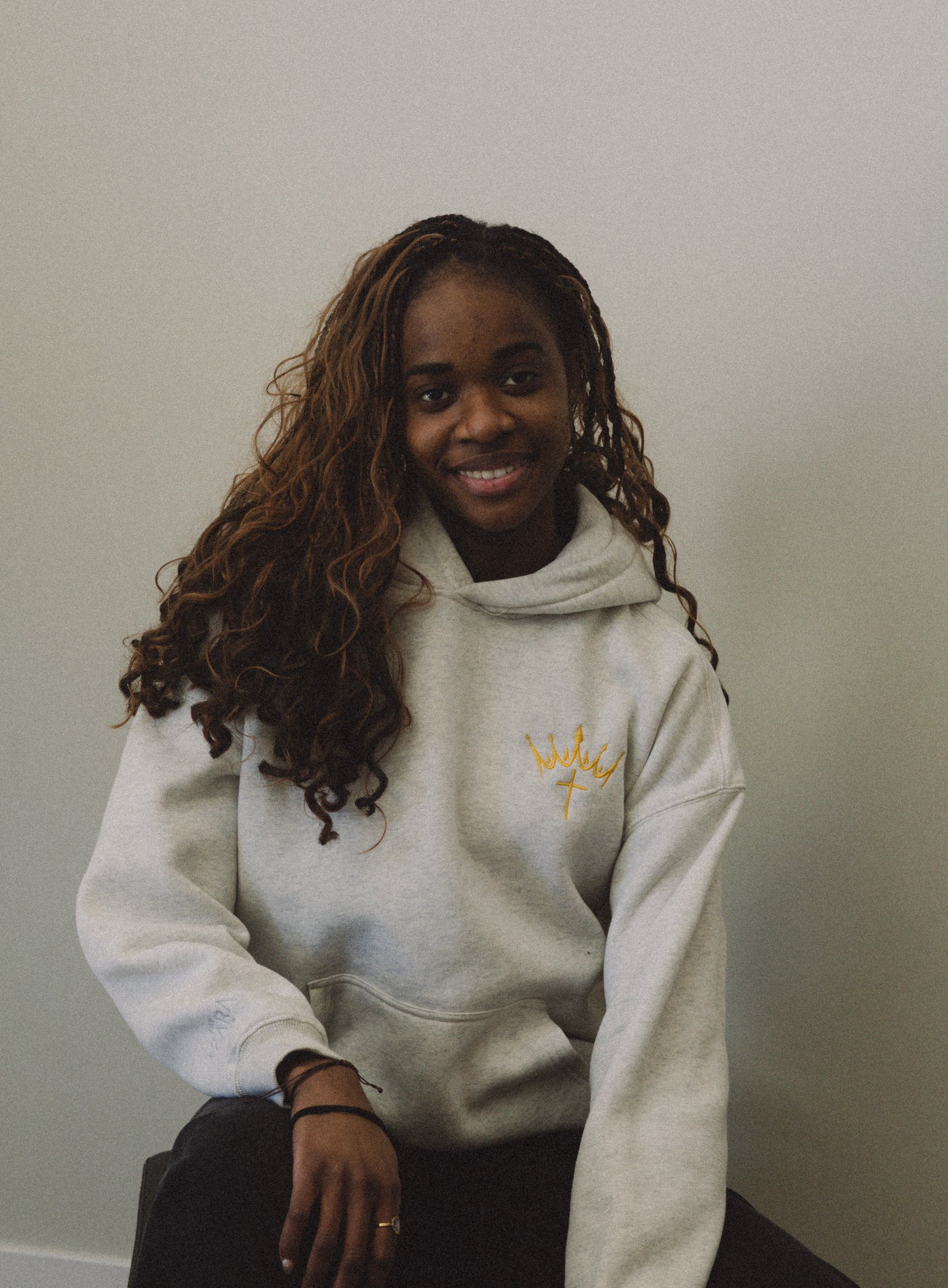 (PRE ORDER) King Jesus Hoodie in Oat