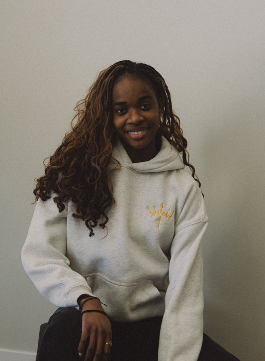 (PRE ORDER) King Jesus Hoodie in Oat