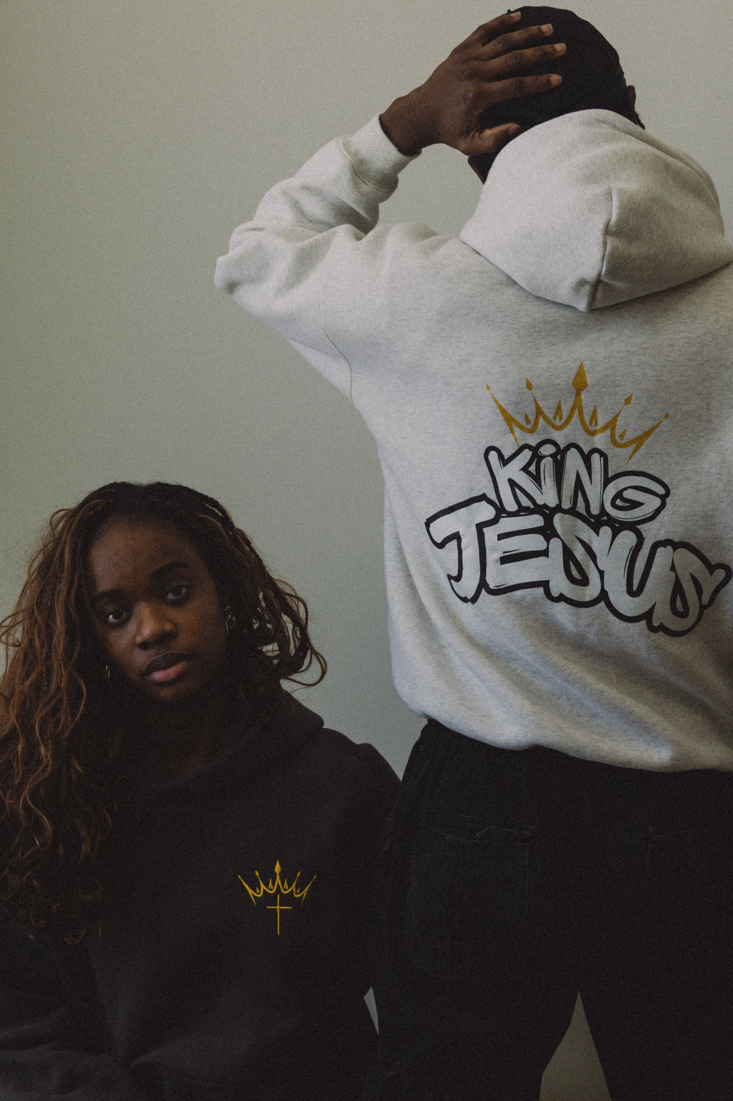 (PRE ORDER) King Jesus Hoodie in Oat