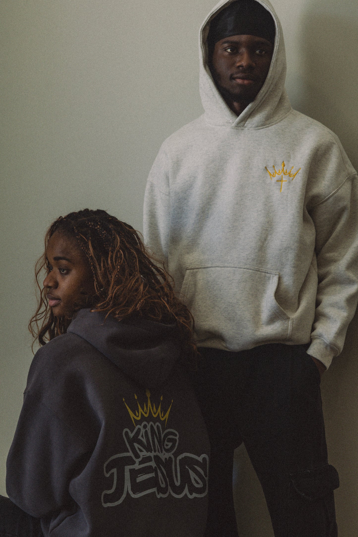 (PRE ORDER) King Jesus Hoodie in Oat