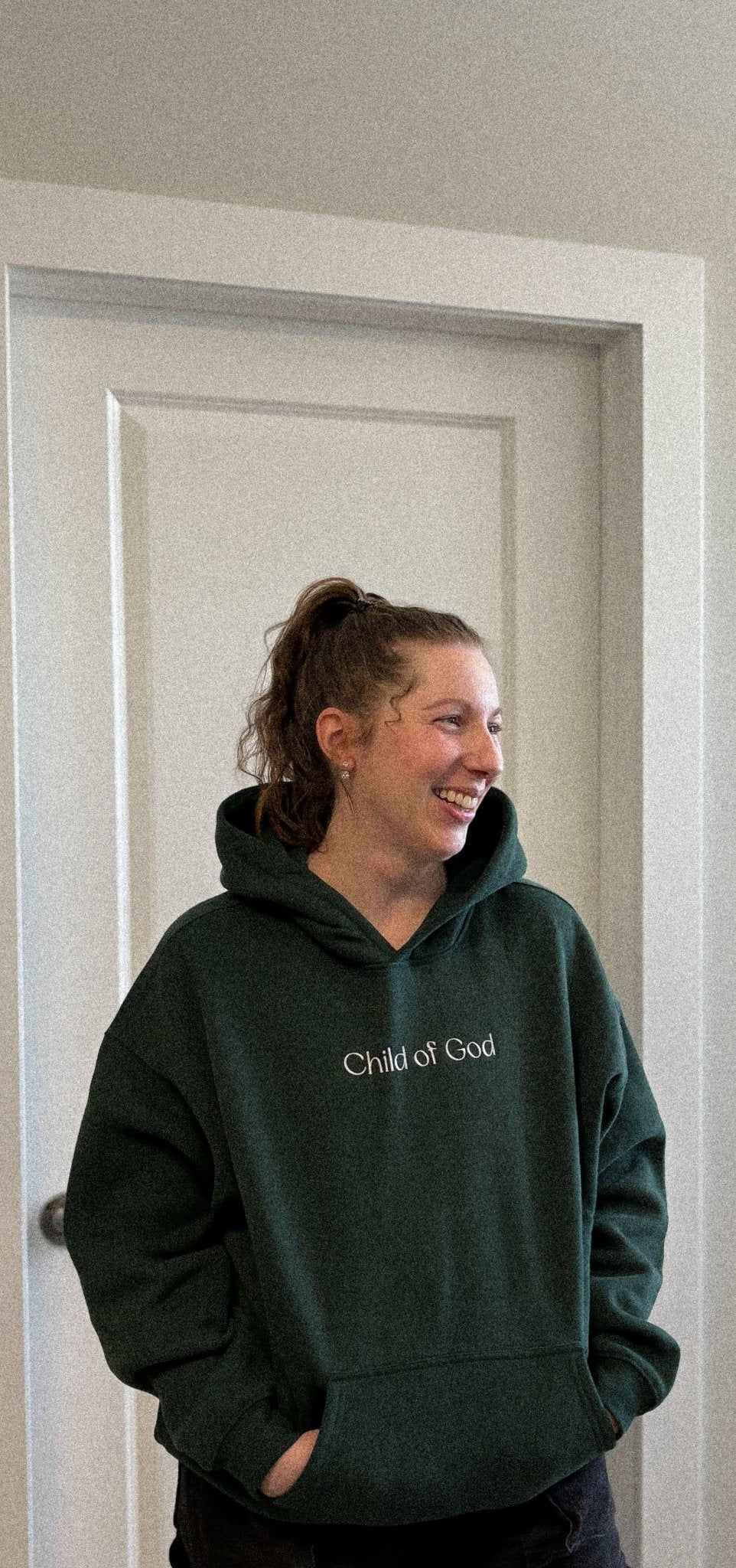 COGHoodie in Forest Green - The Azara Brand
