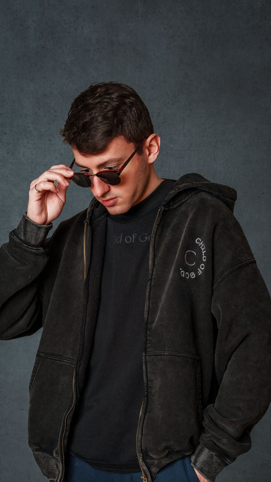 #LUXCOGHoodie-Acid Washed - The Azara Brand