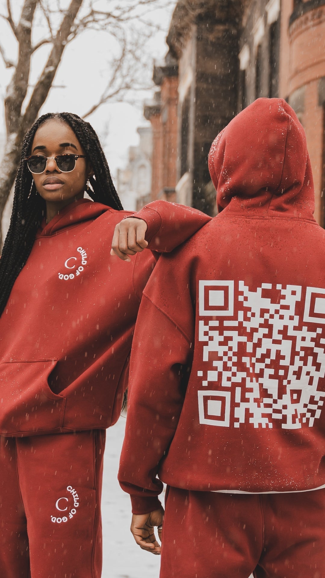 #LUXCOGJoggers- Red - The Azara Brand